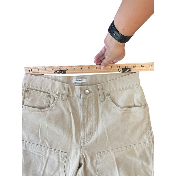 Madewell‎ The Dean Easy Straight Jean in Vintage Khaki Size 28 - Picture 12 of 15